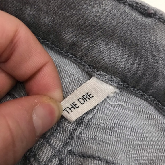 Rag and Bone Grey Straight Leg Jeans - Picture 4 of 4